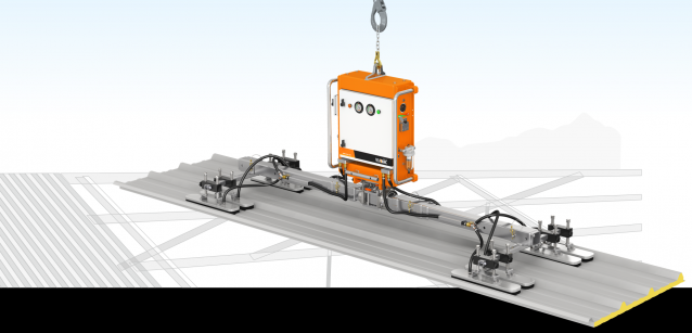 Vacuümzuiger sandwichpanelen 