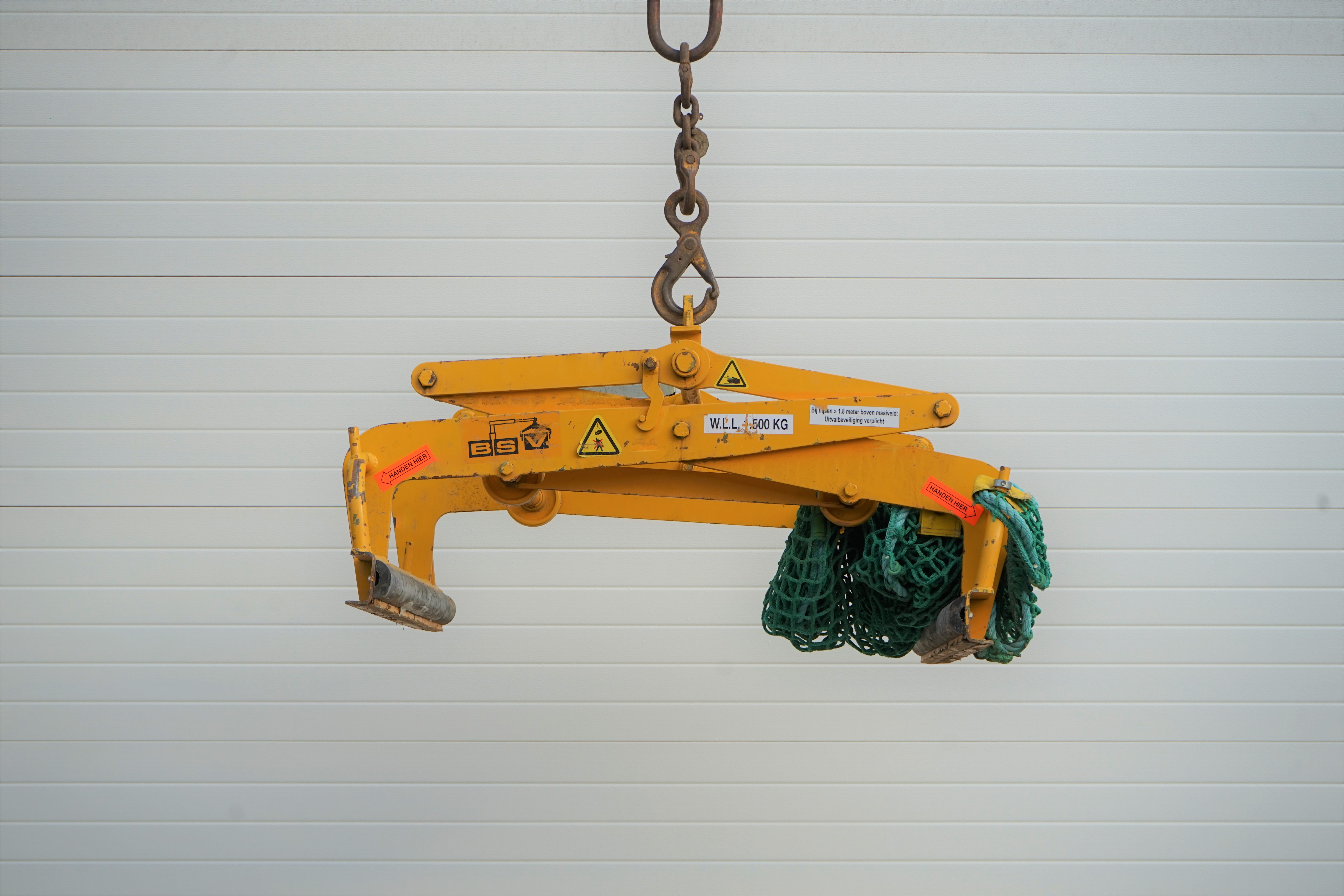 Kalkzandsteen blokkenklem