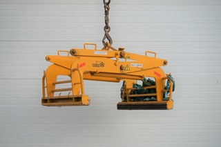 Grote blokkenklem