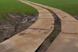 Stalen rijplaten