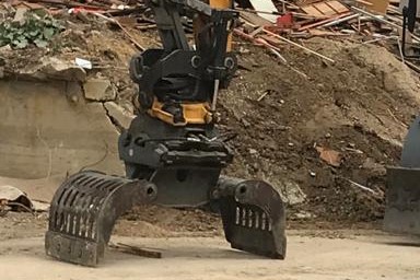 Sorteergrijper mobiele